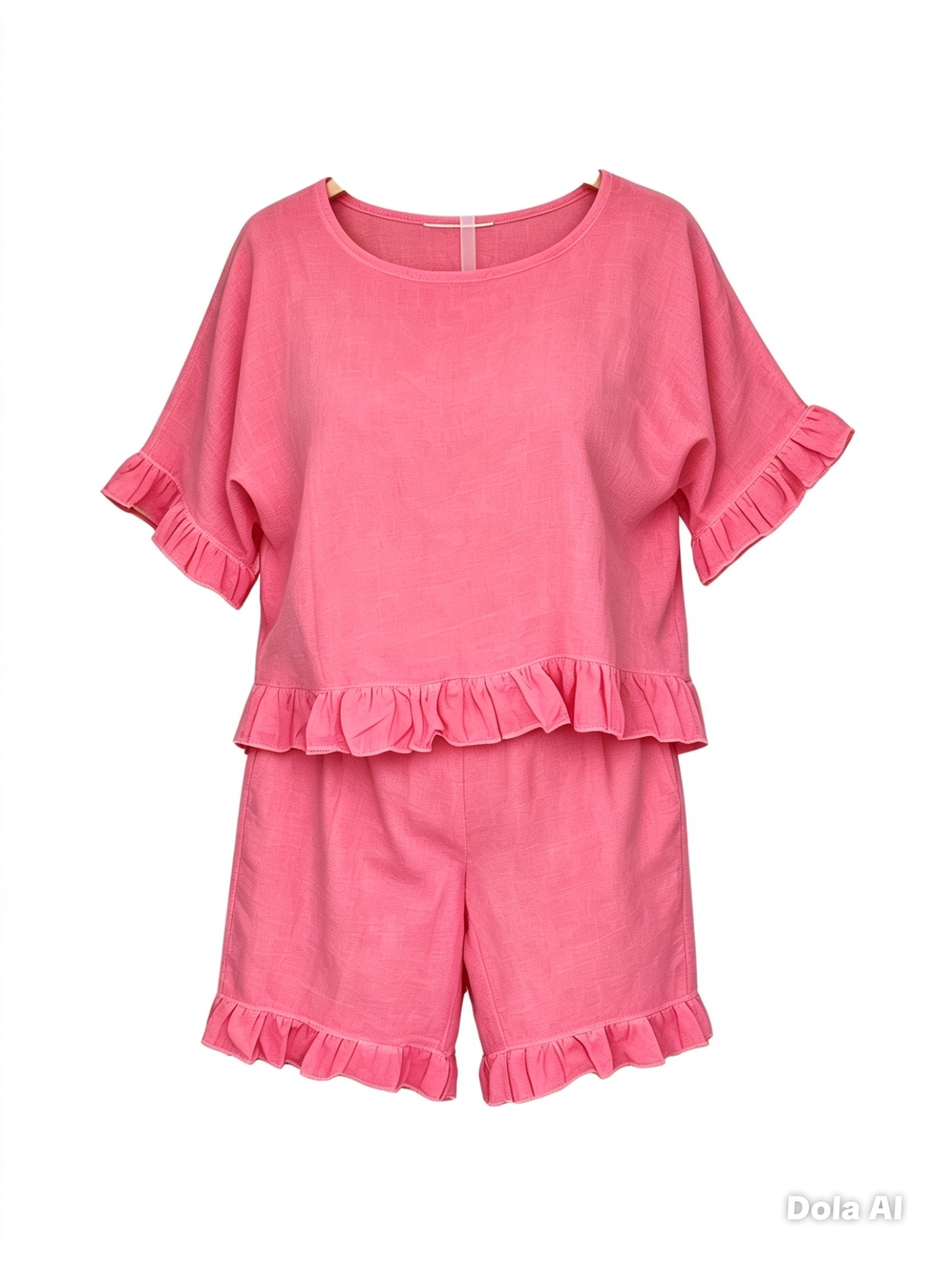 Frill Short Set