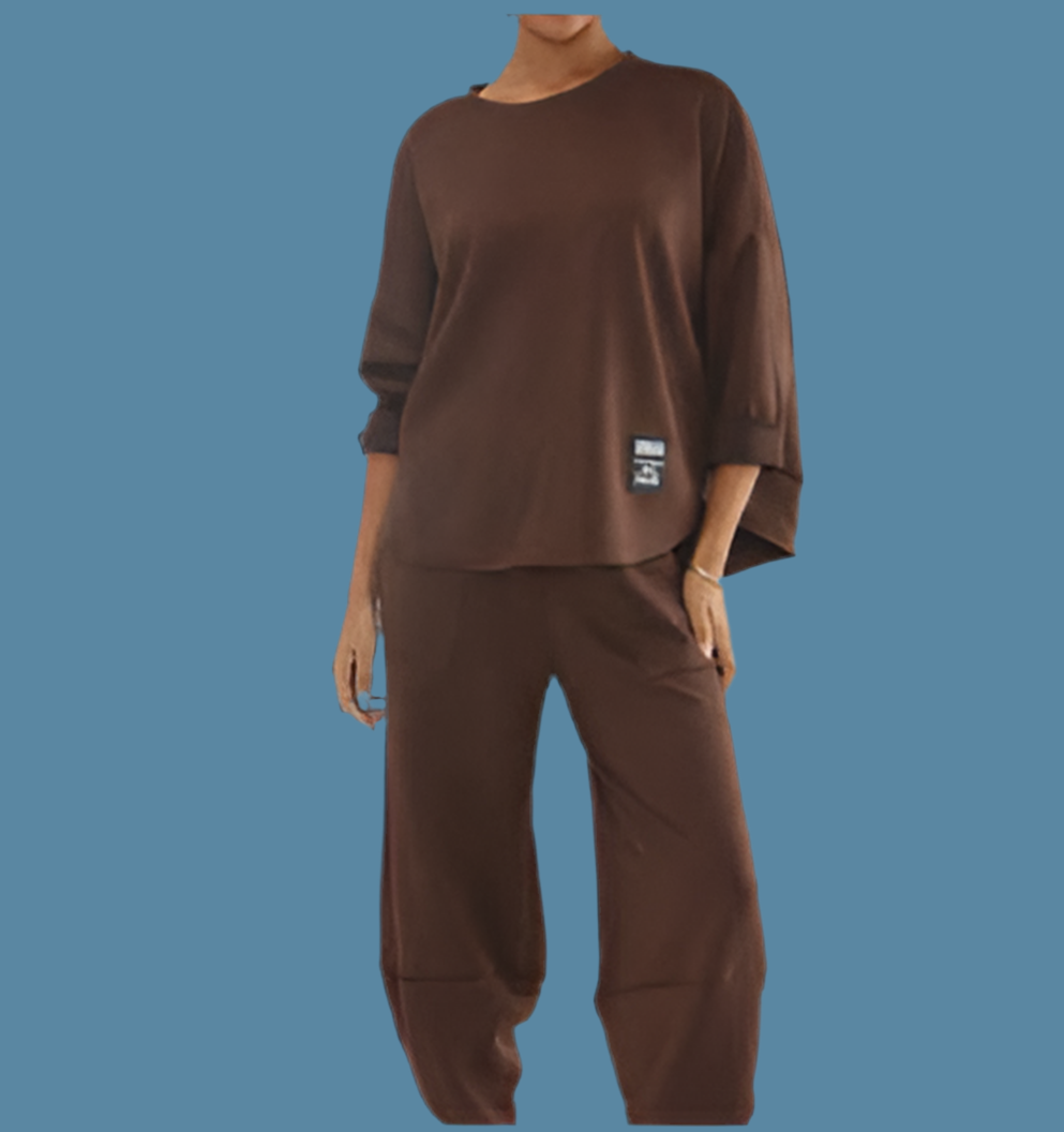 Scuba Top Brown