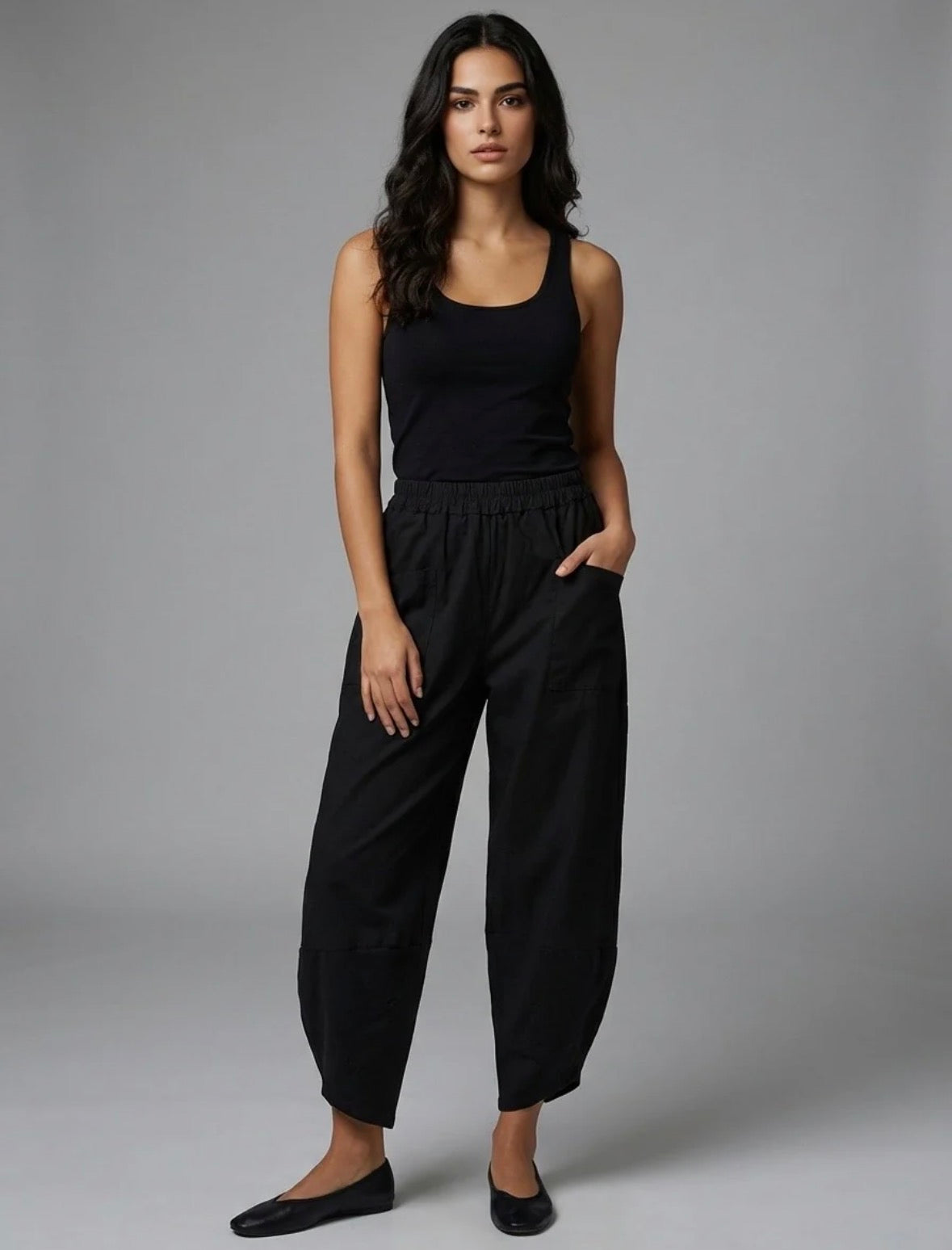 Pocket Front Trousers - Stretch Canvas