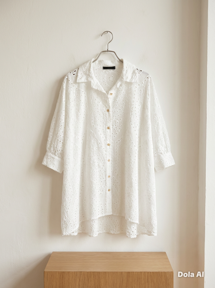 Broderie White shirt