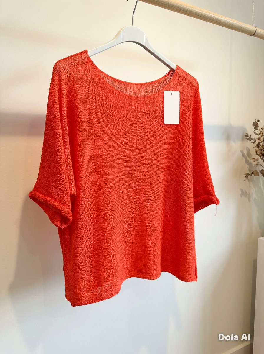 Fine knit top