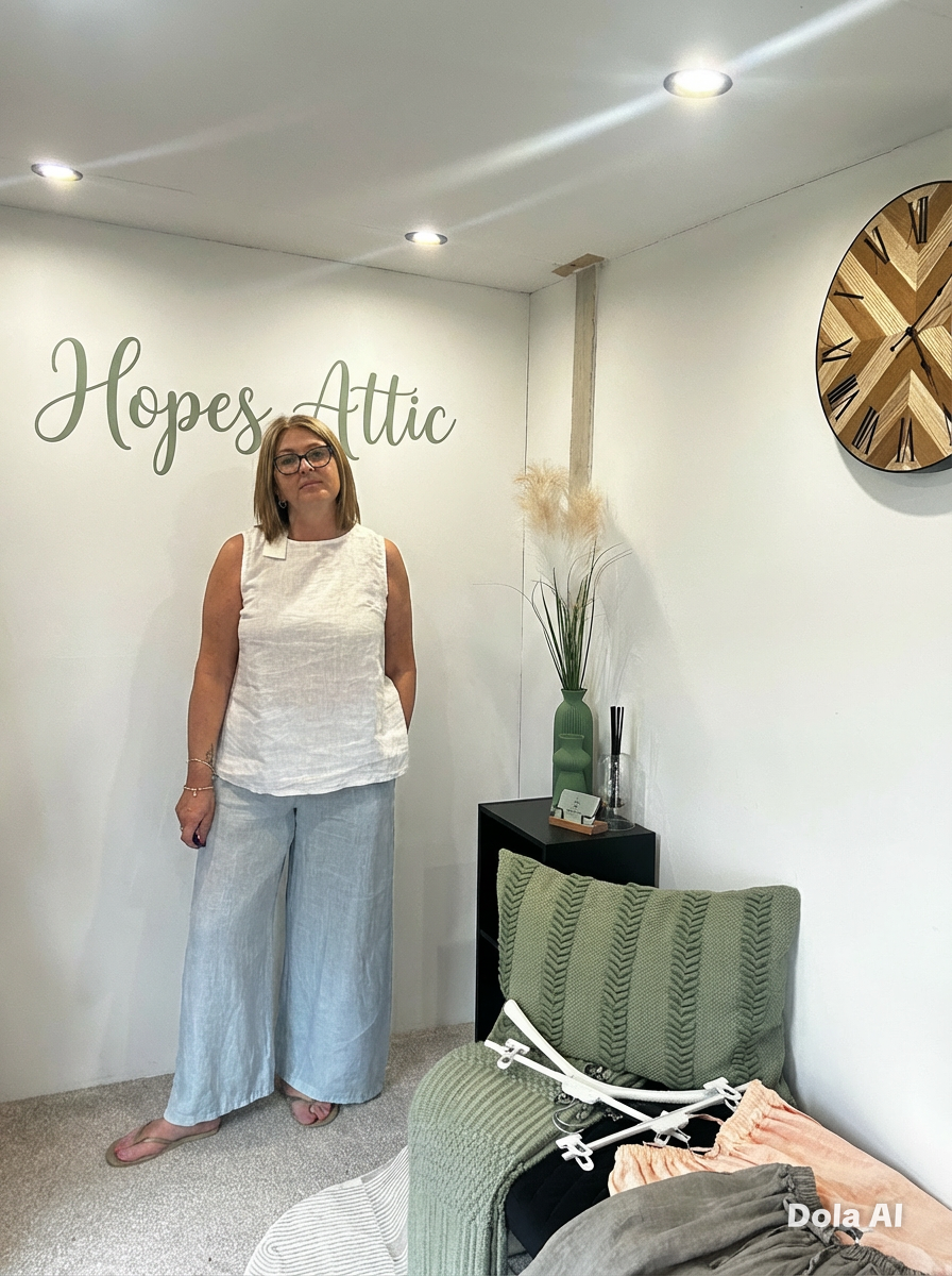 Wide Leg Linen Trousers