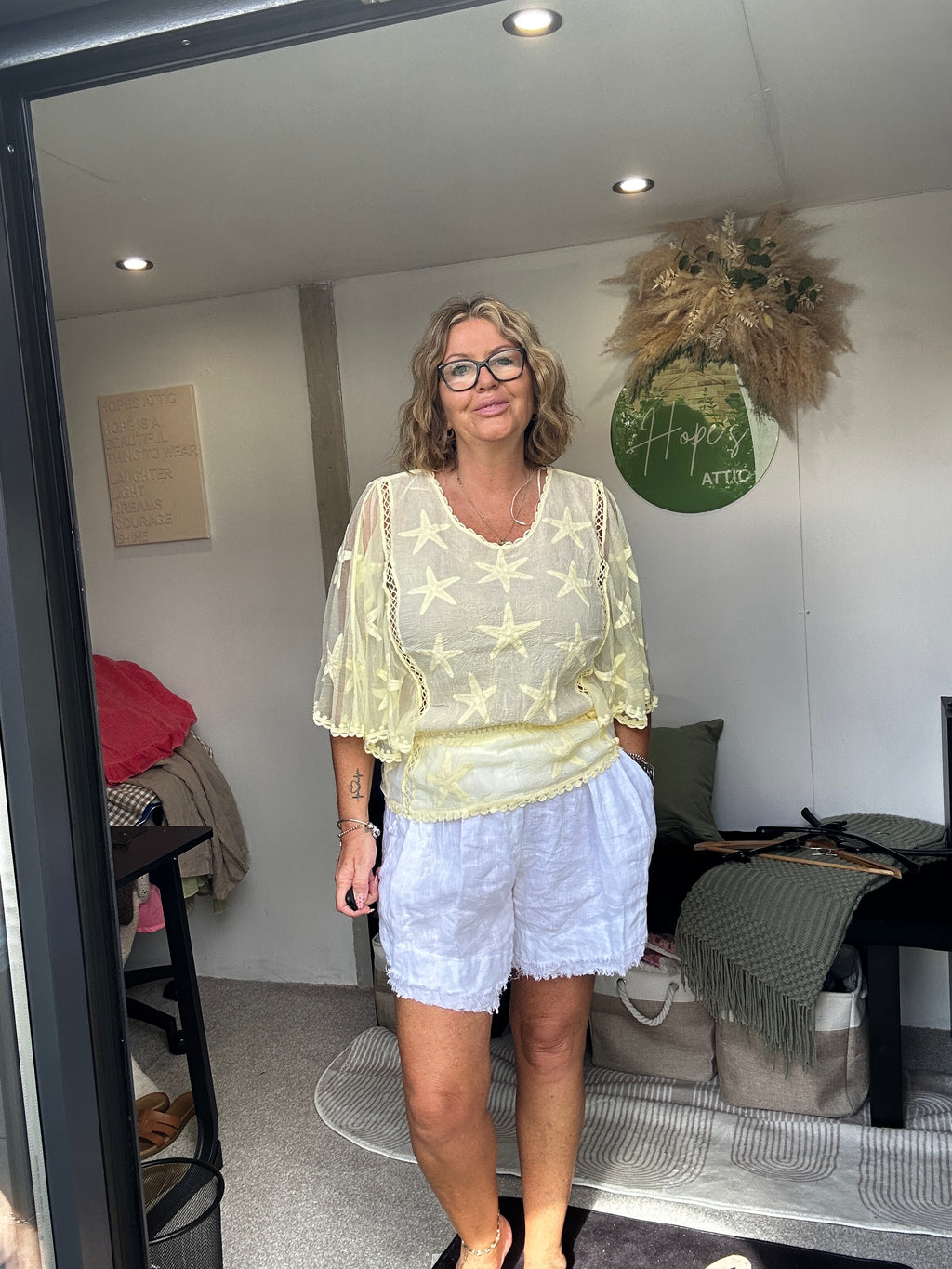Lemon Star Blouse