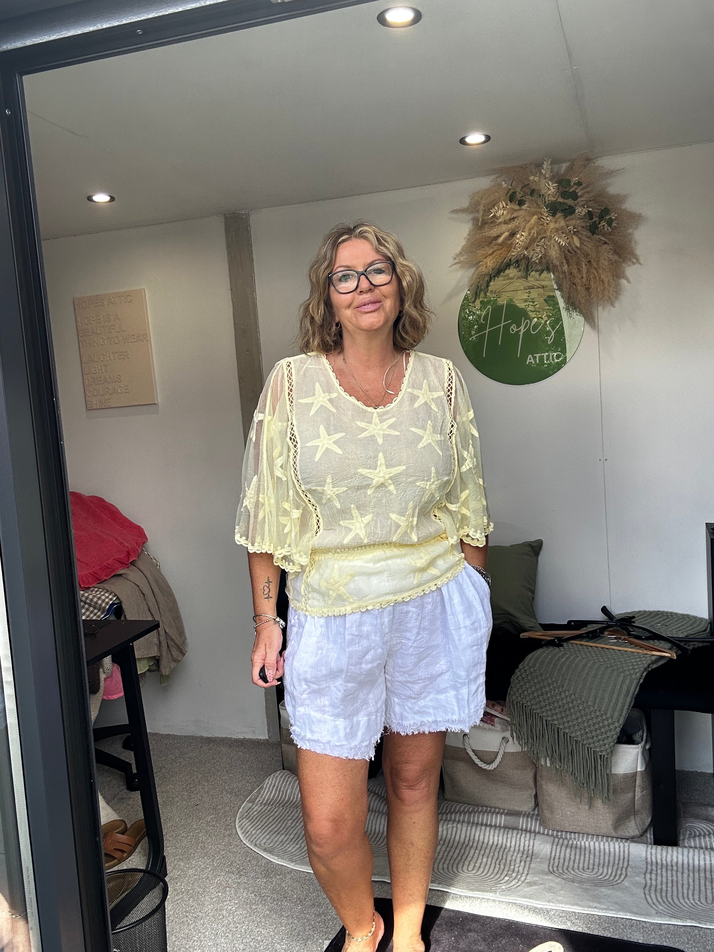 Lemon Star Blouse