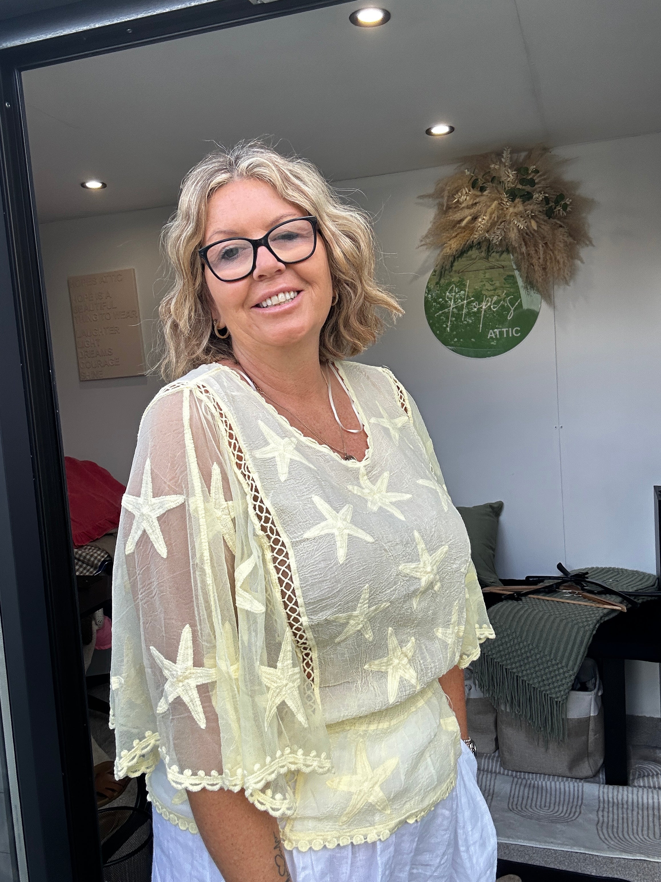Lemon Star Blouse