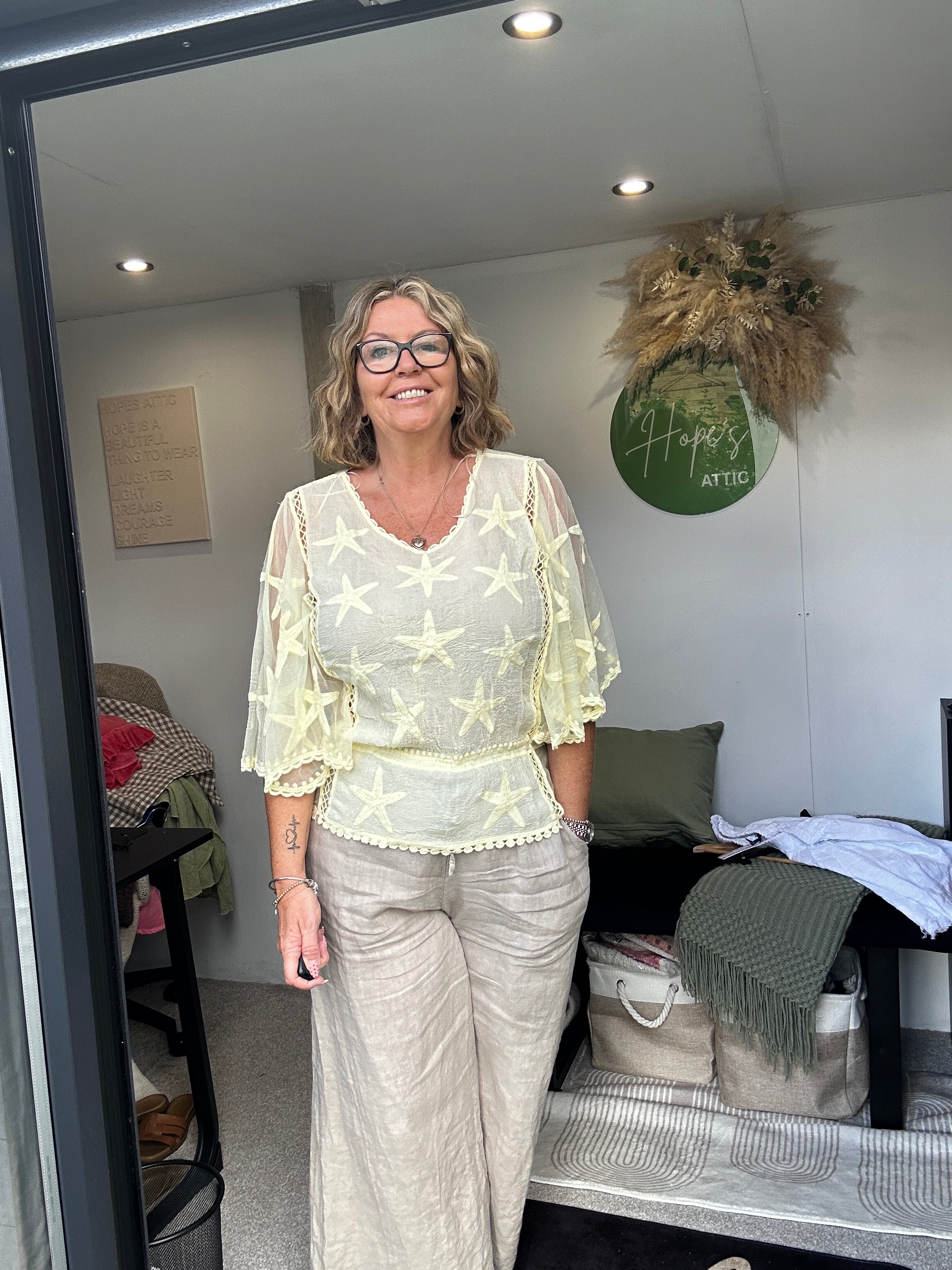 Lemon Star Blouse