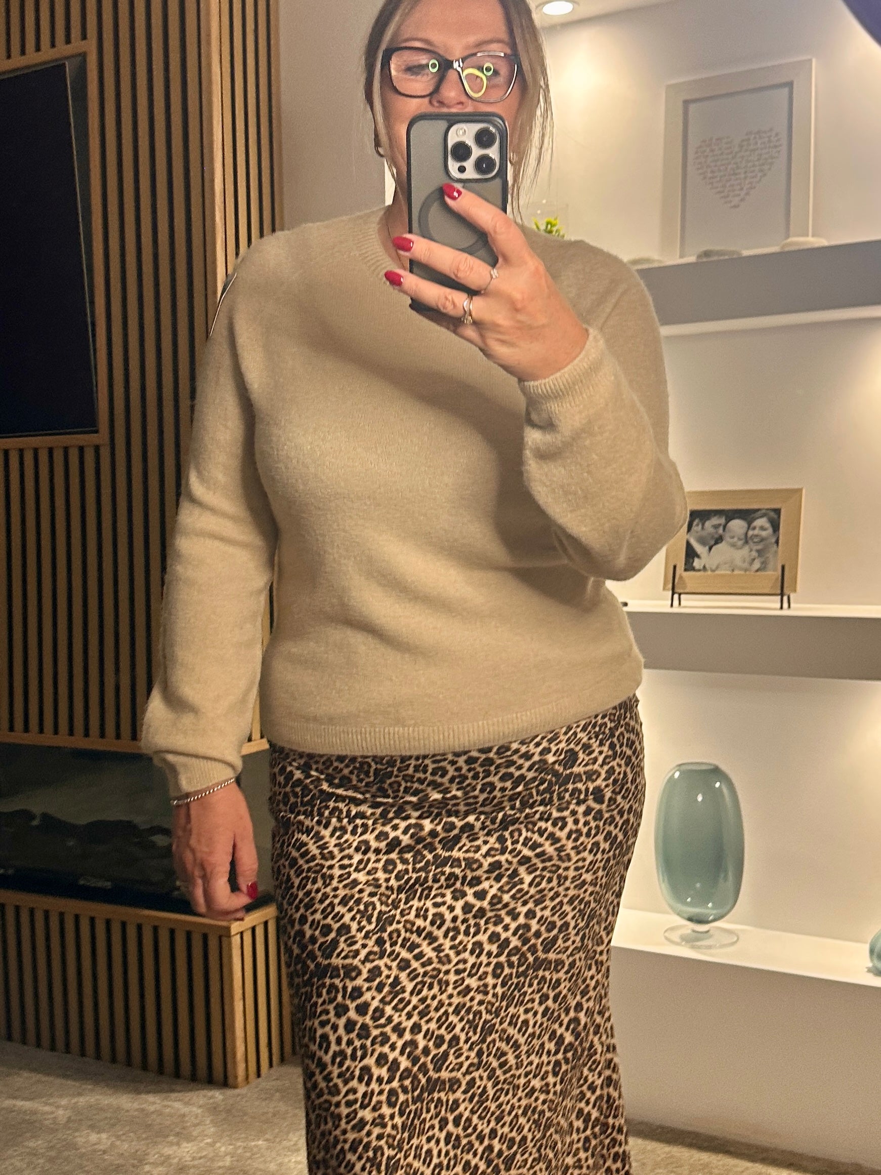 Elisha Light Knitted Jumper Stone